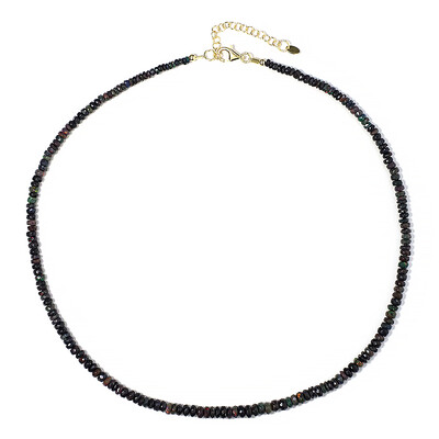 Mezezo Opal Silver Necklace