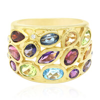 Amethyst Silver Ring