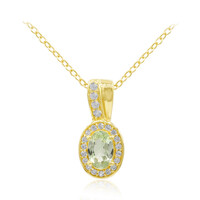 Tsavorite Silver Necklace