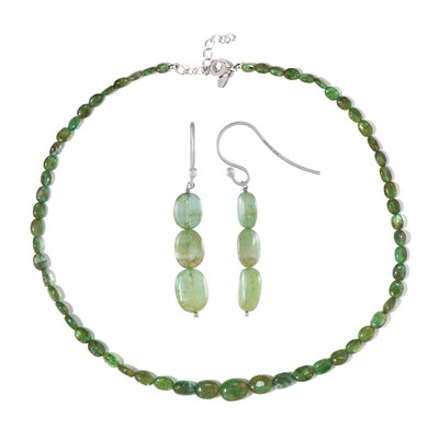 Socoto Emerald Silver Set