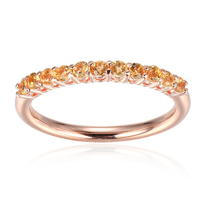 Citrine Silver Ring