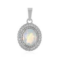 Welo Opal Silver Pendant