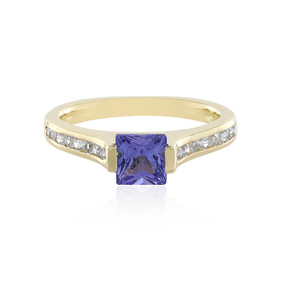 9K AAA Tanzanite Gold Ring