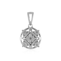 I3 (H) Diamond Silver Pendant
