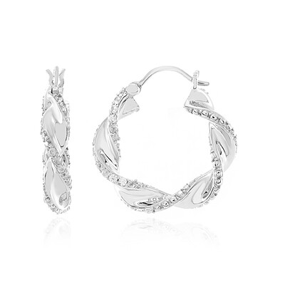 Zircon Silver Earrings