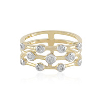 9K SI1 (H) Diamond Gold Ring