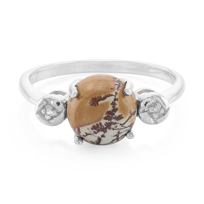Sonora Dendritic Silver Ring