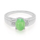 Imperial Chrysoprase Silver Ring