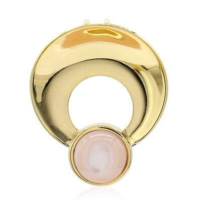 Mother of Pearl Silver Pendant (MONOSONO COLLECTION)