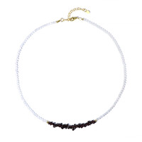 Zircon Silver Necklace