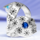 Blue Sapphire Silver Ring (TPC)