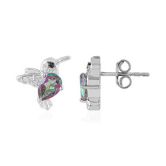 Mystic Quartz Silver Earrings