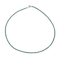 Malachite Silver Necklace
