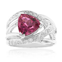 Congo Neon Tourmaline Platinum Ring (CIRARI)