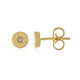 I2 (I) Diamond Silver Earrings