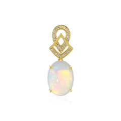 Welo Opal Silver Pendant