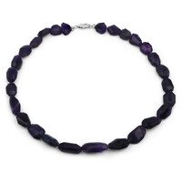 Amethyst Silver Necklace
