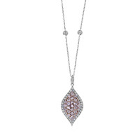 18K I1 Pink Diamond Gold Necklace (CIRARI)