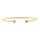 VS1 Yellow Diamond Silver Bangle