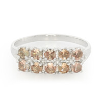 Tanzanian Colour Change Garnet Silver Ring