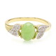 Imperial Chrysoprase Silver Ring