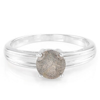 Romanian Spectrolite Silver Ring