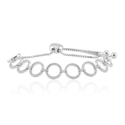 I3 (I) Diamond Silver Bracelet