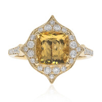 14K AAA Imperial Topaz Gold Ring (CIRARI)