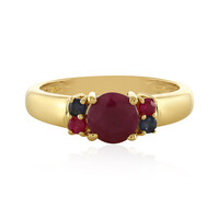 Ruby Silver Ring