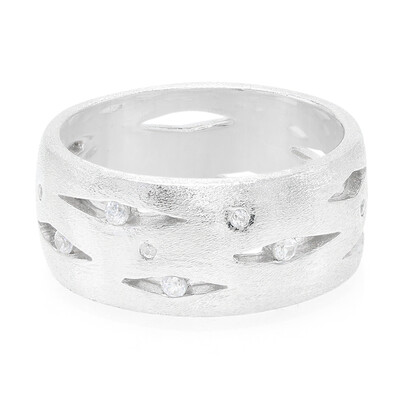 Zircon Silver Ring