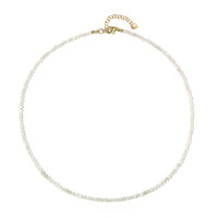 Kangeyam Moonstone Silver Necklace