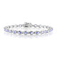 Tanzanite Silver Bracelet