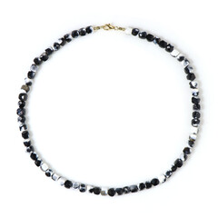 Zebra Jasper Silver Necklace