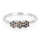 Fancy Diamond Silver Ring