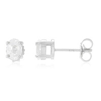 Zircon Silver Earrings