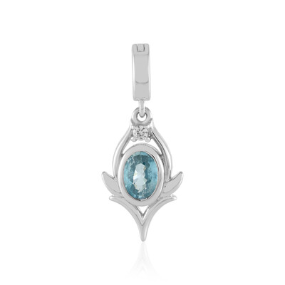 Ratanakiri Zircon Silver Pendant