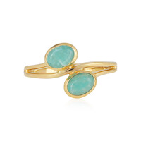 Amazonite Silver Ring