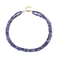 Tanzanite Silver Necklace