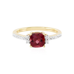 Malawi Garnet Silver Ring