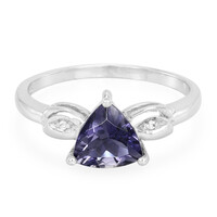 Ceylon Iolite Silver Ring