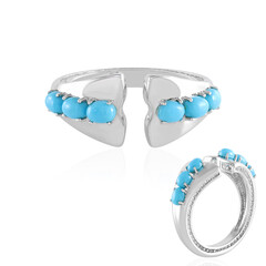 Sleeping Beauty Turquoise Silver Ring (de Melo)