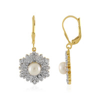 Freshwater pearl Silver Earrings