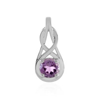 Azure Quartz Silver Pendant