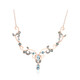 Sky Blue Topaz Silver Necklace