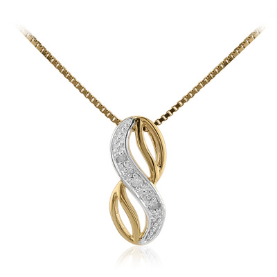 I3 (I) Diamond Silver Necklace