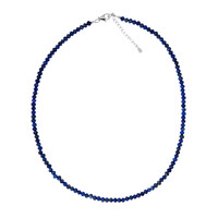 Lapis Lazuli Silver Necklace