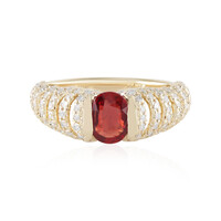 14K Tanzanian Ruby Gold Ring (de Melo)