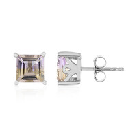 Ametrine Silver Earrings
