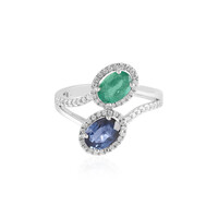18K Ceylon Sapphire Gold Ring