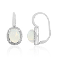 Welo Opal Silver Earrings